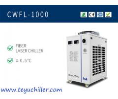 Enfriador de agua por láser enfriado por aire para equipos de corte por láser de fibra de 1KW